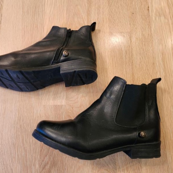 Galibelle Chelsea black leather ankle boot 39 - Picture 7 of 9